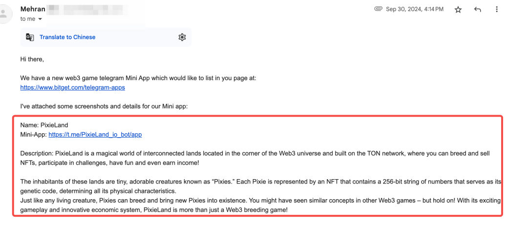 Bitget Telegram 应用中心欢迎开发者提交应用程序和机器人! image 0