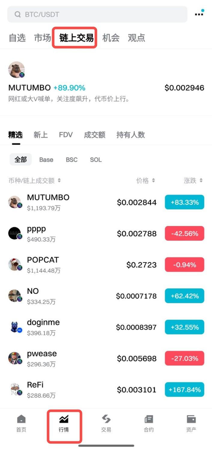 如何使用 Bitget 链上交易？ image 0