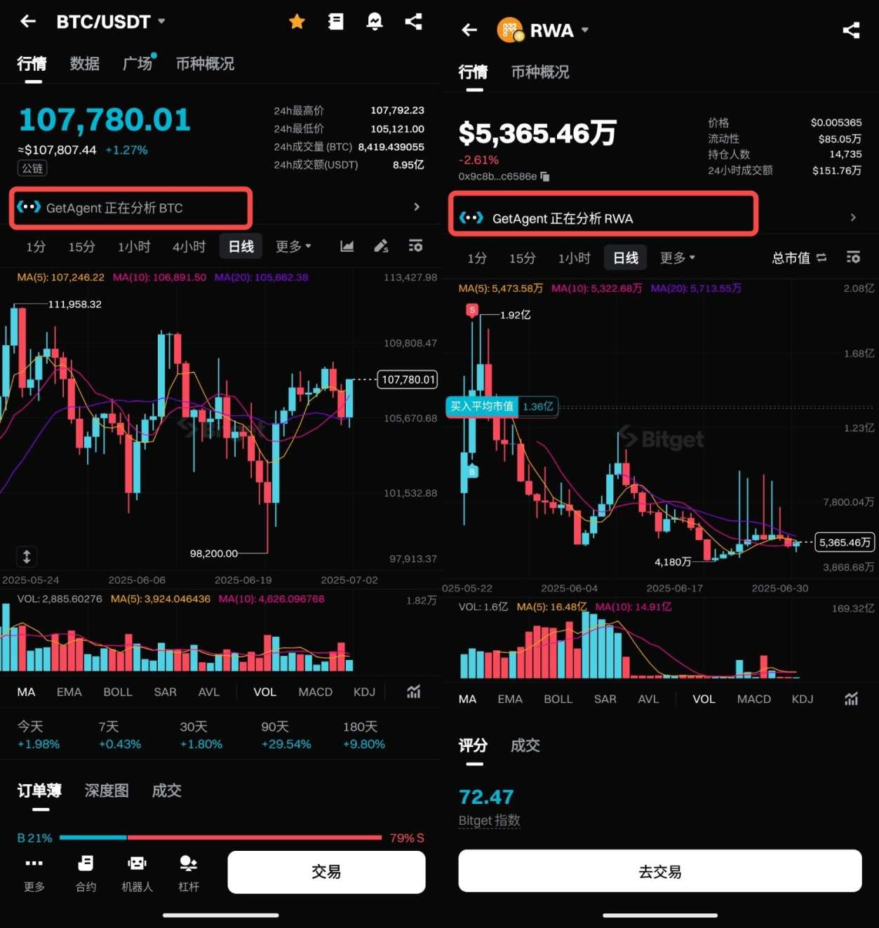 什么是 GetAgent,如何在 Bitget App 端使用? image 2