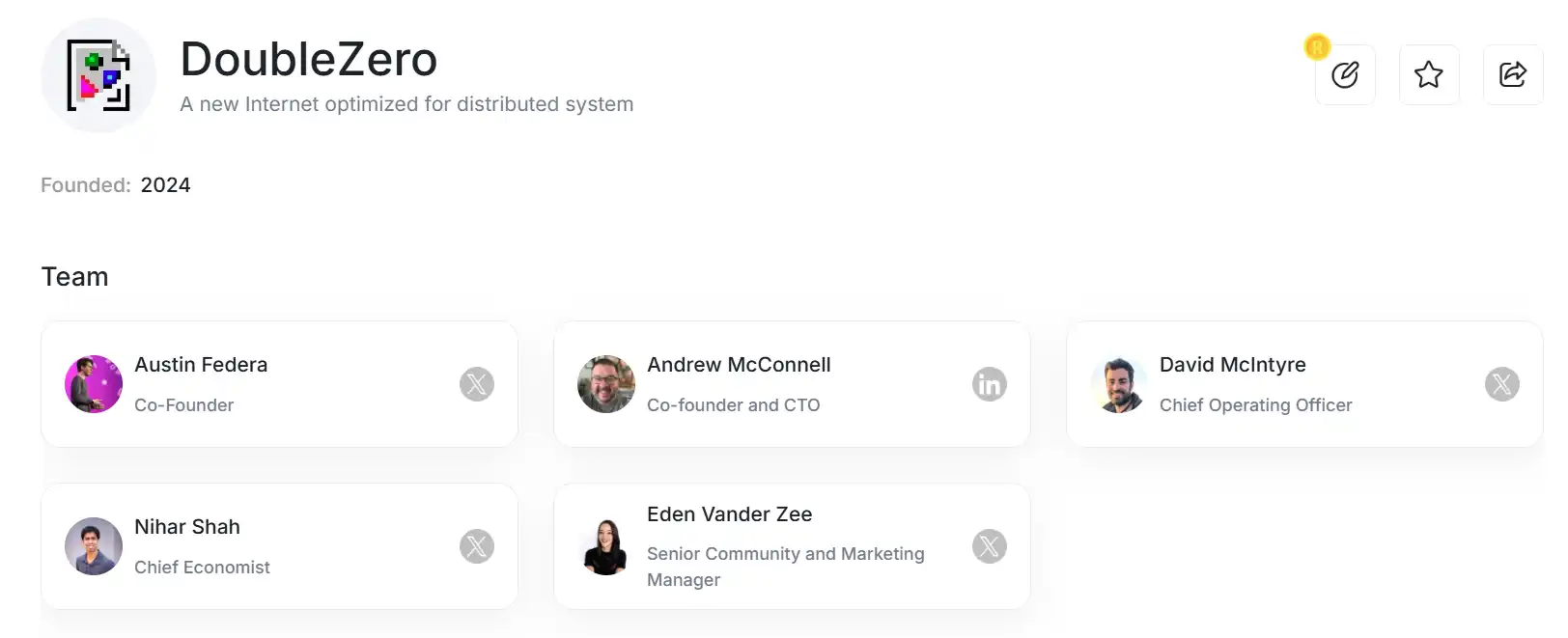 顶流VC押注2800万美元、铺设Web3“高速公路”,一文了解前Solana基金会核心成员新项目Double Zero image 3