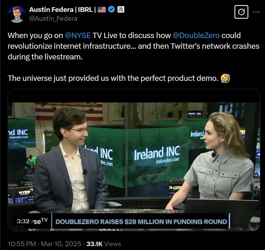 顶流VC押注2800万美元、铺设Web3“高速公路”,一文了解前Solana基金会核心成员新项目Double Zero image 0