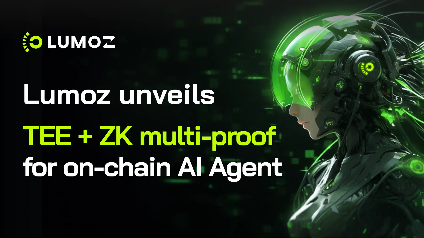Lumoz推出链上AI Agent解决方案：TEE+ZK多重验证架构引领安全创新 image 0