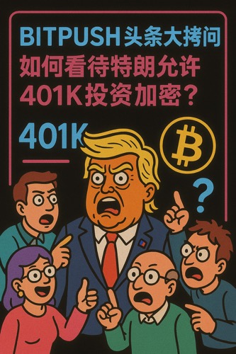 【Bitpush 头条大拷问】加密资产纳入美国401(k)计划,你会投吗? image 0