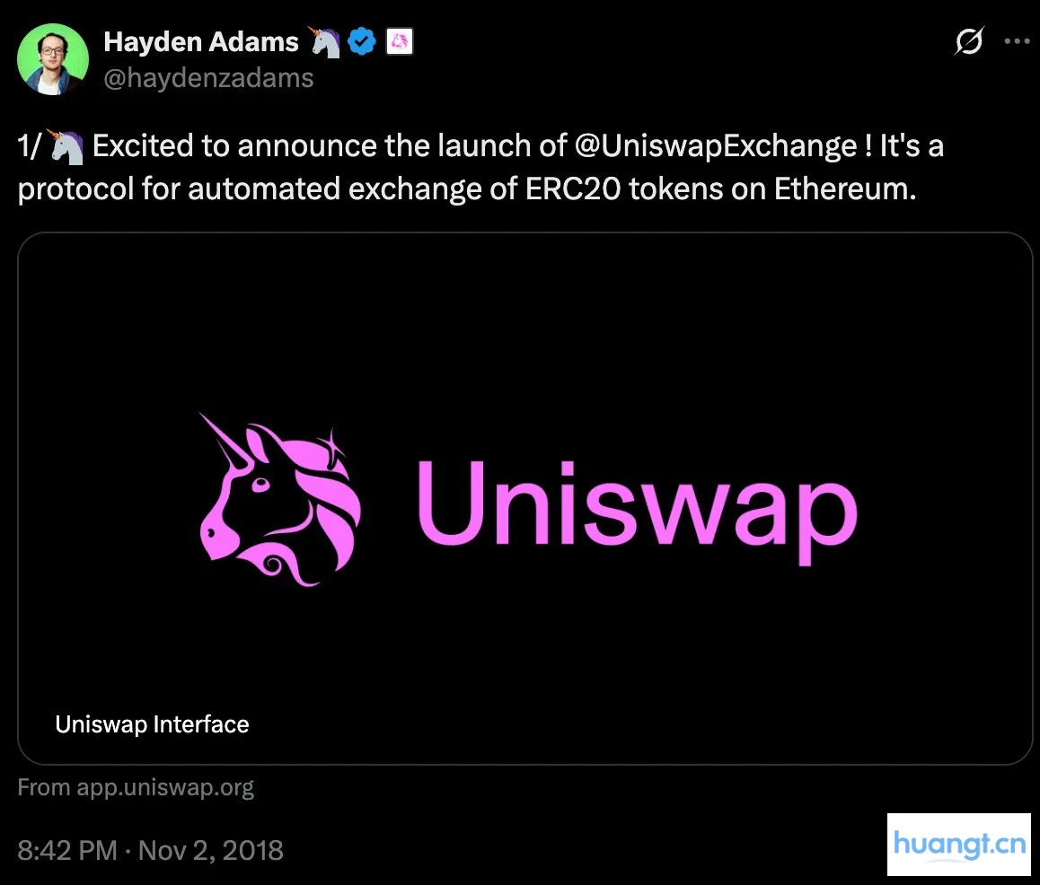 Hayden Adams 与 Uniswap 的故事 image 2